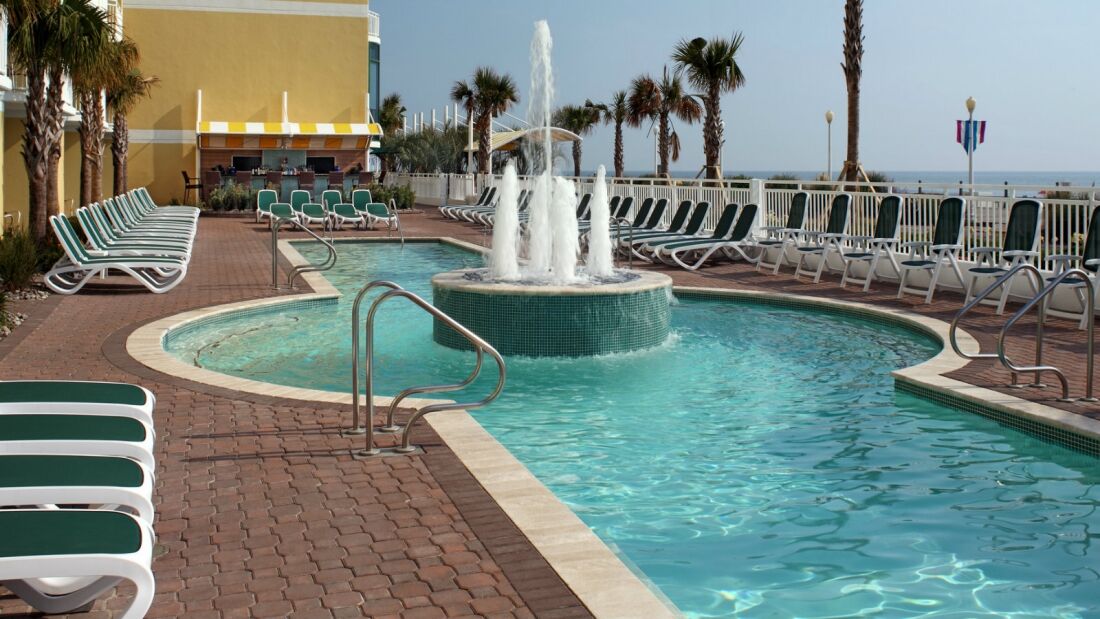 Sheraton Oceanfront Hotel Virginia Beach Exterior foto